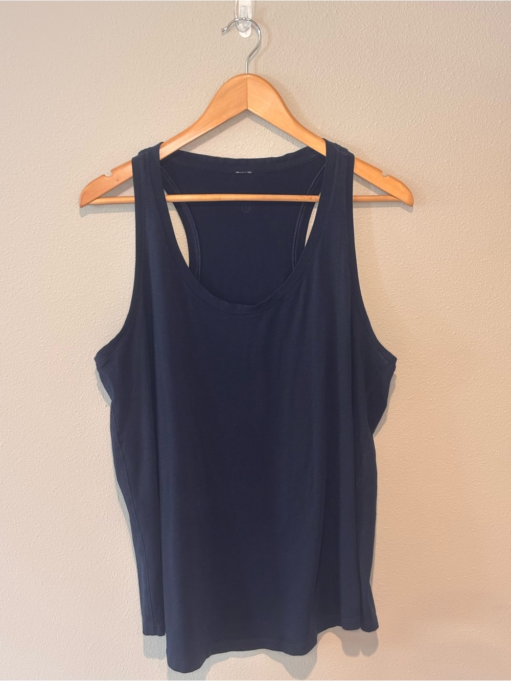lululemon athletica Navy Scoop Neck Racerback Tank